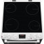 60cm Double Electric Cooker with 4 Zone Ceramic Hob