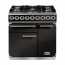 77010 - 90cm Deluxe Dual Fuel Range Cooker, Black