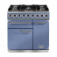 80850 - 90cm Deluxe Dual Fuel Range Cooker, China Blue