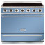 90050 90cm Single Cavity Induction Range Cooker, C Blue