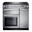 90cm Induction Range Cooker in S/Steel with Chrome Trim