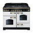 CLASSIC DELUXE 110cm Dual Fuel Cooker in White/C