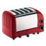 Classic Vario AWS 4 Slot Toaster, Red