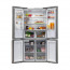 F Rated 525 Litrs Multi Door Fridge Freezer, Platinum