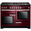 PROFESSIONAL DELUXE 110cm Dual Fual Cooker, Cranberry