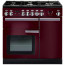 PROFESSIONAL PLUS 90cm Dual Fuel Cooker, Cranberry