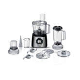 Bosch MCM3501MGB 800W MultiTalent 3 Food processor, Brushed stainless