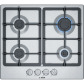 Bosch PGP6B5B90 58.2cm Gas Hob - Stainless Steel