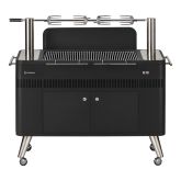 Everdure HBCE2BGB HUB Electronic Ignition Charcoal BBQ - Matte Black