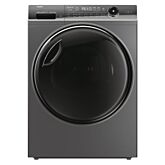 Haier HD90-A3Q979RU1UK 9Kg Series 7 Plus I-Pro Heat Pump Tumble Dryer, Grey