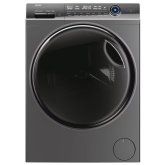 Haier HW100-B14387GUUK 10Kg X9 Washing Machine, Graphite, Wifi, 1400 Spin