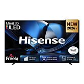 Hisense 100U7STUK 100" 100U7STUK MiniLED 165Hz 4K Ultra HD AI Smart TV - Charcoal Grey