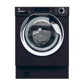 Hoover HBDOS695TAMCBE-80 Integrated 9 / 5 Kg 1600 Spin Washer Dryer, Black