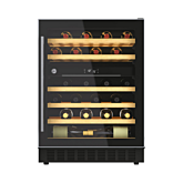 Hoover HWCB60UK/N Under Counter Wine Cooler 46 Bottles Black
