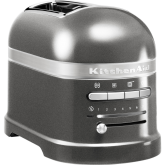 KitchenAid 5KMT2204BMS ARTISAN 2-Slot Toaster, Medallion Silver