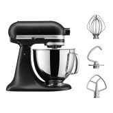 KitchenAid 5KSM125BBM Mixer Tilt-Head 4.8L - Artisan - Matte Black