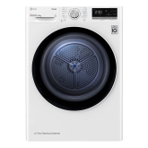 LG FDV709W A++ 9kg DUAL Inverter Heat Pump Tumble Dryer, White