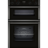 NEFF U1ACE2HG0B 60cm Double built-in oven with CircoTherm in Black