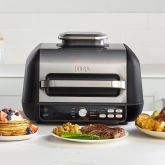 Ninja AG651UK FoodiÂ® MAX Pro Health Grill & Flat Plate Air Fryer