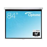Optoma DS-9084PMG+ 84" Diagonal 16:9 Pull Down Projector Screen