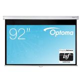 Optoma DS-9092PWC 92" Diagonal 16:9 Pull Down Projector Screen