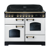 Rangemaster 114160 (CDL110ECWH/B) CLASSIC DELUXE 110cm Ceramic Range Cooker