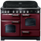 Rangemaster CDL110EICY/C Classic Deluxe 110cm Induction Range Cooker, Cranberry