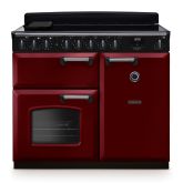 Rangemaster CLDL100EIPBOR/CM1 Classic Deluxe 100cm Induction Bordeaux/Chrome