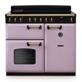 Rangemaster CLDL100EIPHTH/AB1 Classic Deluxe 100cm Induction Heather/Antique Brass