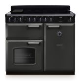 Rangemaster CLDL100EIPSLT/CM1 Classic Deluxe 100cm Induction Slate/Chrome
