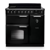 Rangemaster CLDL90EIPGBL/CM1 Classic Deluxe 90cm Induction Black/Chrome