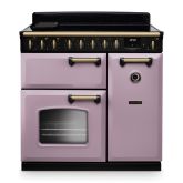 Rangemaster CLDL90EIPHTH/AB1 Classic Deluxe 90cm Induction Heather/Antique Brass