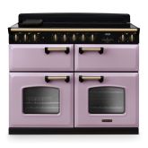 Rangemaster CLDLB110EIPHTH/AB1 Classic Deluxe 110cm BC Induction Heather/Antique Brass