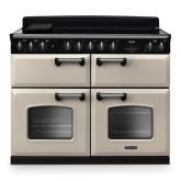 Rangemaster CLDLB110EIPPCR/CM1 Classic Deluxe 110cm BC Induction Pale Cream/Chrome