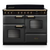 Rangemaster CLDLO110EIPSLT/AB1 Classic Deluxe 11cm OC Induction Slate/Antique Brass