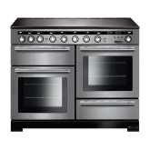 Rangemaster EDL110EISS/C (117410) Encore Deluxe 110cm IND Range Cooker, S Steel/Chrome