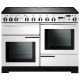 Rangemaster PDL110EIWHC PROFESSIONAL DELUXE 110cm Induction Cooker, White/C