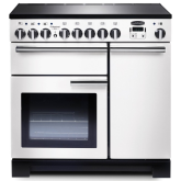 Rangemaster 98740 (PDL90EIWH/C) PROFESSIONAL DELUXE 90cm Induction Range Cooker, White