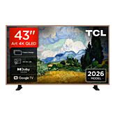 TCL 43A400 PRO-UK 43" 4K Ultra HD Qled Ai Art TV