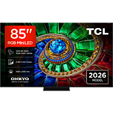 TCL 85RM7L-UK 85 inch 4K Ultra HD RGB Mini LED TV