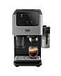 Beko CED7524X Espresso Machine With Integrated Grinder And Milk Cup - Silver