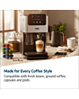Beko CED7524X Espresso Machine with Grinder Silver