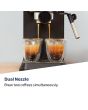 Beko CaffeExperto Manual Espresso with Steam Wand - Black