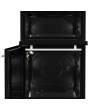Beko EDG507W 50cm Twin Cavity Gas Cooker with Gas Hob - White