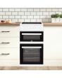 Beko EDVC503W 50cm Electric Cooker with Double Oven, White