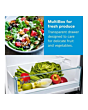 Bosch KGN34NLEAG 60cm 50/50 No Frost Fridge Freezer - Silver