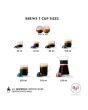 Delonghi ENV120.GY Nespresso Vertuo Next Capsule Coffee Machine, Grey
