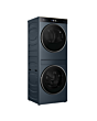 Haier CCE L02LU1-UK Washer Dryer Tower 10kg/8kg