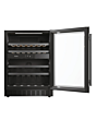 Haier H-WINE 700 HAKWBD 60 UK Wine Cooler Black