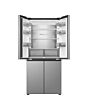 Haier HCR58S18DNMM 60/40 Fridge Freezer - Inox